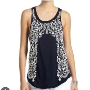 Lucky Brand Embroidered Tank